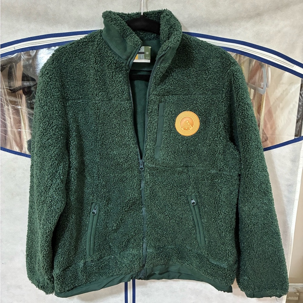 Kith Green Fleece Jacket